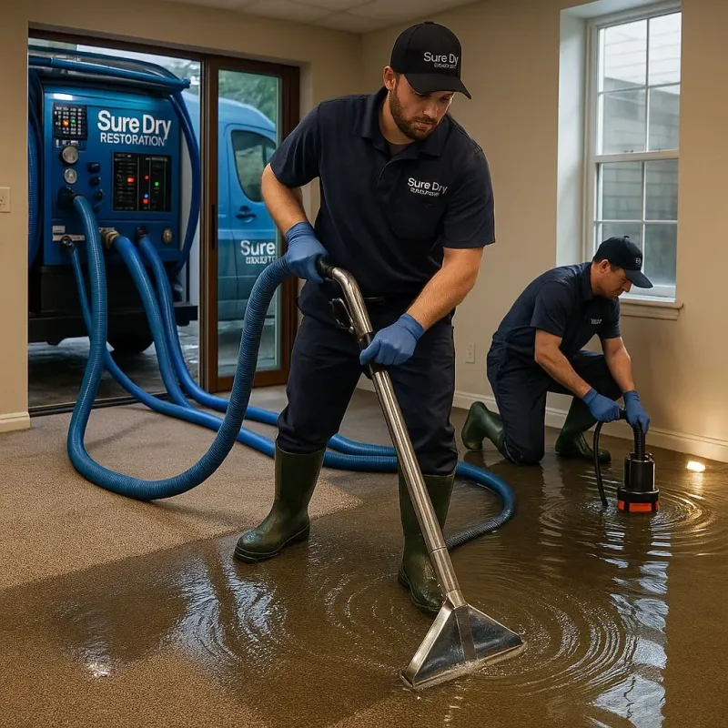 Water Extraction and Removal process in Brodhead, WI